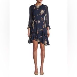 Joie Kayane Long Sleeve Floral Dress - Size 4